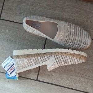 Bobs Memory Foam Stacked  Espadrilles Sz 9